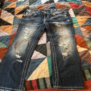 Miss Me cropped jeans